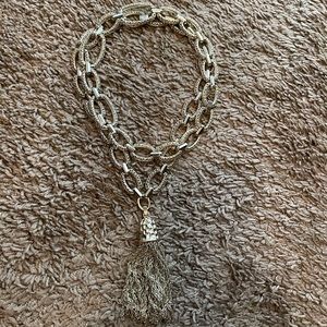 Stella and Dot double wrap chain necklace.